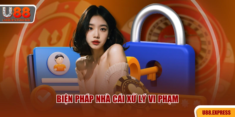 Biện pháp nhà cái xử lý vi phạm